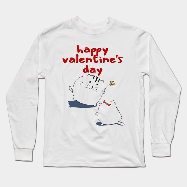 valentine's day gift Long Sleeve T-Shirt by summerDesigns